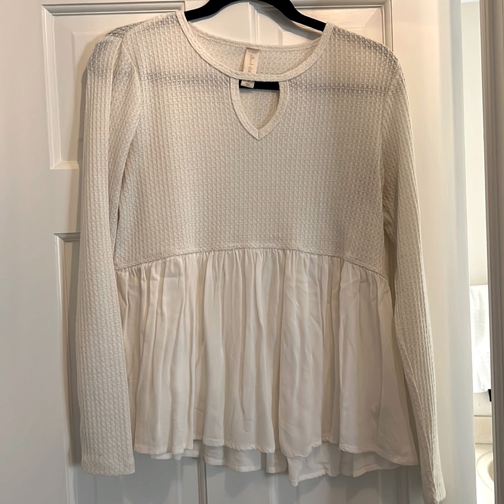 Altar’d State size S white blouse